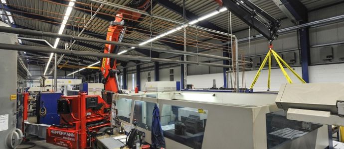 Sondermontagekran, Elektrokran, Zustandsüberwachung, Kranmobil